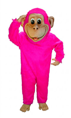 Pink Chimp Mascot Costume (Thermolite) - professional mascot costume from The Mascot Store