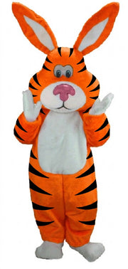 Pink Cottontail Rabbit Mascot (Thermolite) - Short fur / Tiger mascot costume
