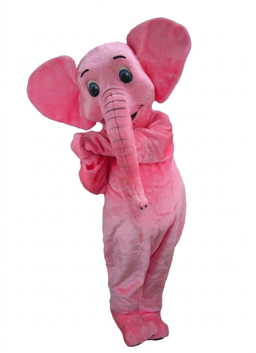 Pink Elephant Mascot Costume - professional mascot costume from The Mascot Store