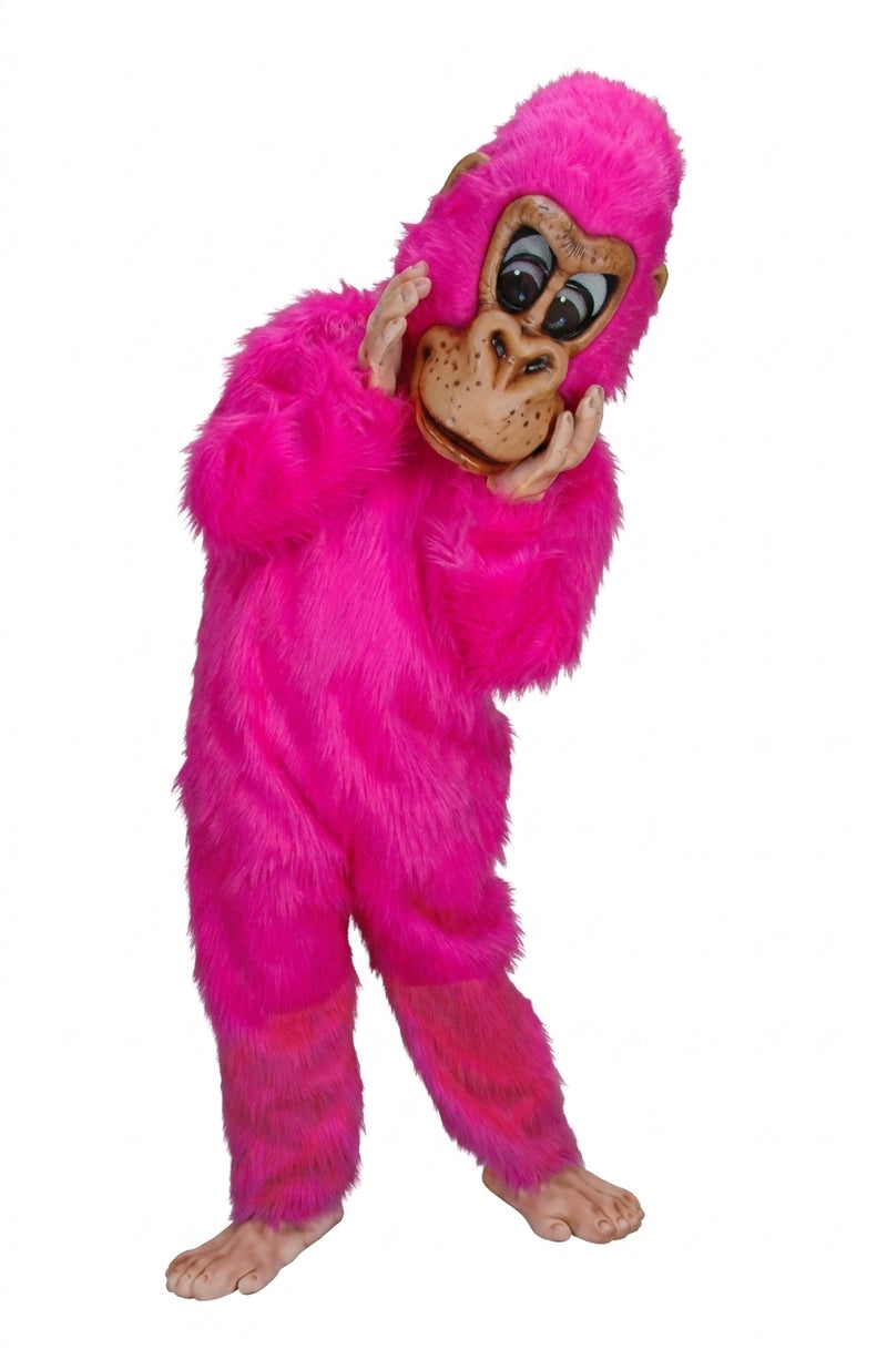 Pink Gorilla Mascot Costume - professional mascot costume from The Mascot Store