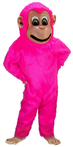 Pink Monkey Mascot Costume (Thermolite) - professional mascot costume from The Mascot Store