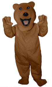 Polar Bear Mascot - Medium fur / Brown mascot costume