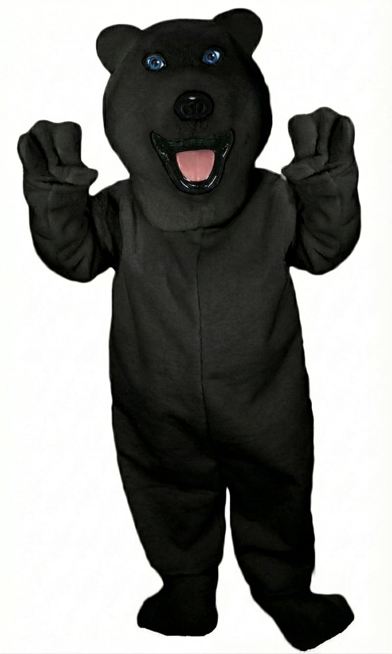 Polar Bear Mascot - Short fur / Black mascot costume