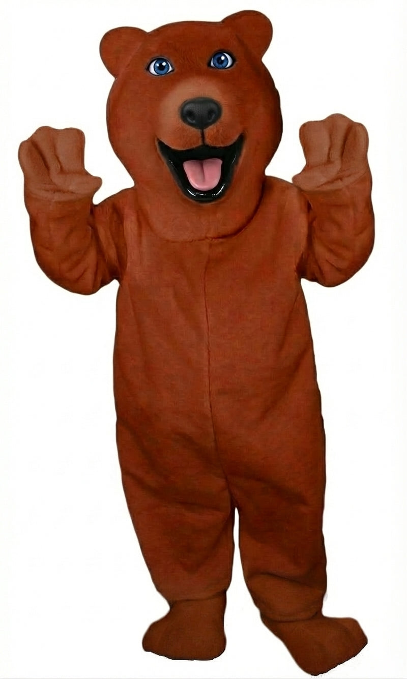 Polar Bear Mascot - Short fur / Rust mascot costume