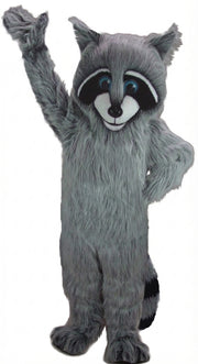 Raccoon Mascot - Long fur / Grey mascot costume