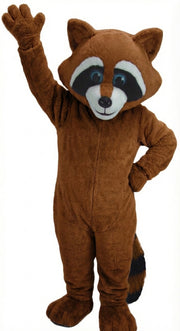 Raccoon Mascot - Medium fur / Brown mascot costume