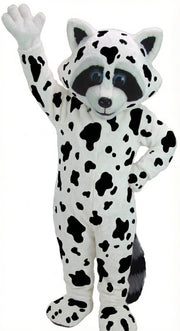 Raccoon Mascot - Short fur / Dalmatian mascot costume