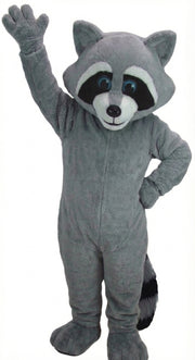 Raccoon Mascot - Short fur / Grey mascot costume