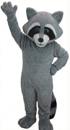 Raccoon Mascot - Short fur / Grey mascot costume