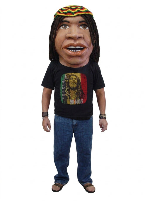 Rasta Man Mascot Costume - professional mascot costume from The Mascot Store