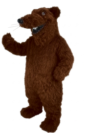 Rat Mascot - long fur Rust