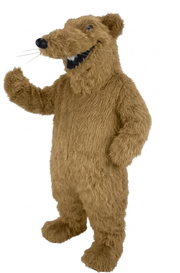 Rat Mascot - long fur Tan