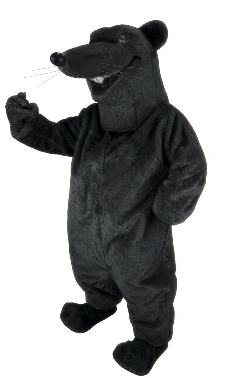 Rat Mascot - short fur Black