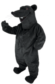 Rat Mascot - short fur Black