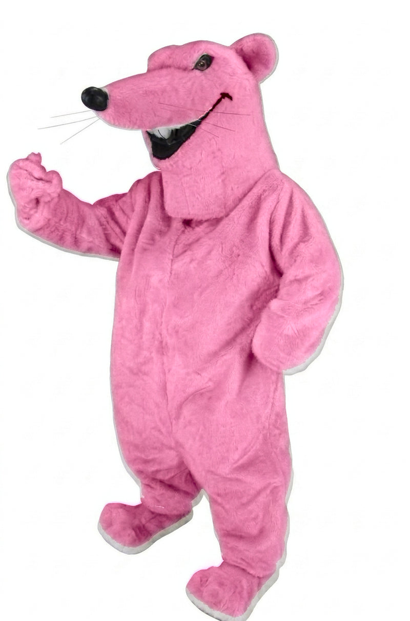 Rat Mascot - short fur Pink
