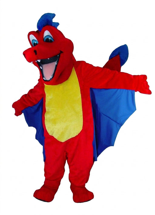 Red Dragon Mascot Costume - professional mascot costume from The Mascot Store