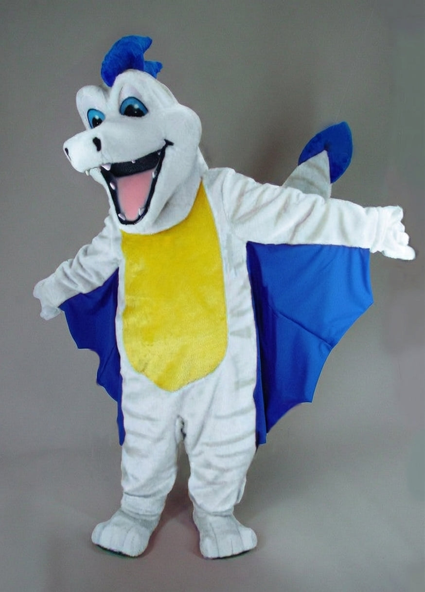 Red Dragon Mascot - Short fur / Albino Tiger mascot costume