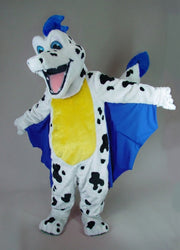 Red Dragon Mascot - Short fur / Dalmatian mascot costume
