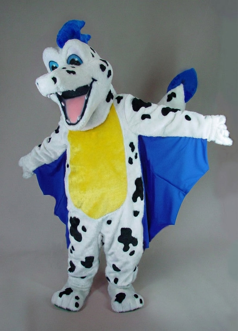 Red Dragon Mascot - Short fur / Dalmatian mascot costume