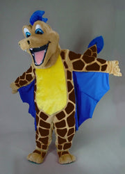 Red Dragon Mascot - Short fur / Giraffe mascot costume