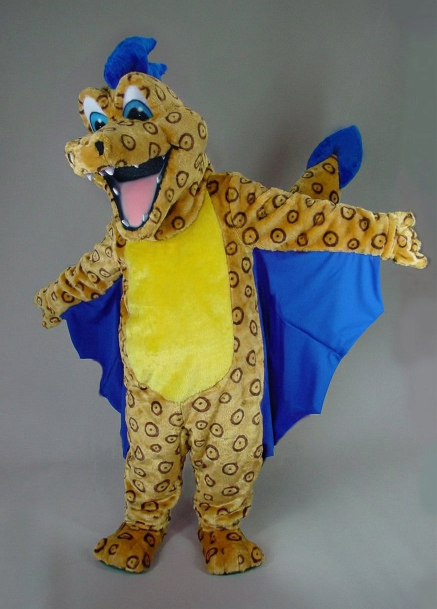 Red Dragon Mascot - Short fur / Jaguar mascot costume