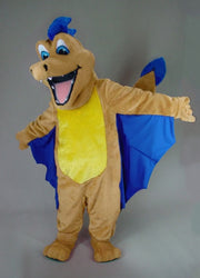 Red Dragon Mascot - Short fur / Tan mascot costume