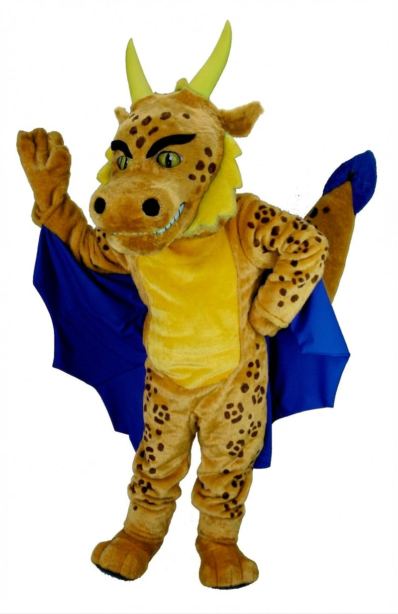 Red Dragon Mascot (Thermolite) - Short fur / Leopard mascot costume