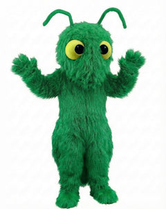 Red Fire Ant Mascot (Thermolite) - Long fur / Green mascot costume