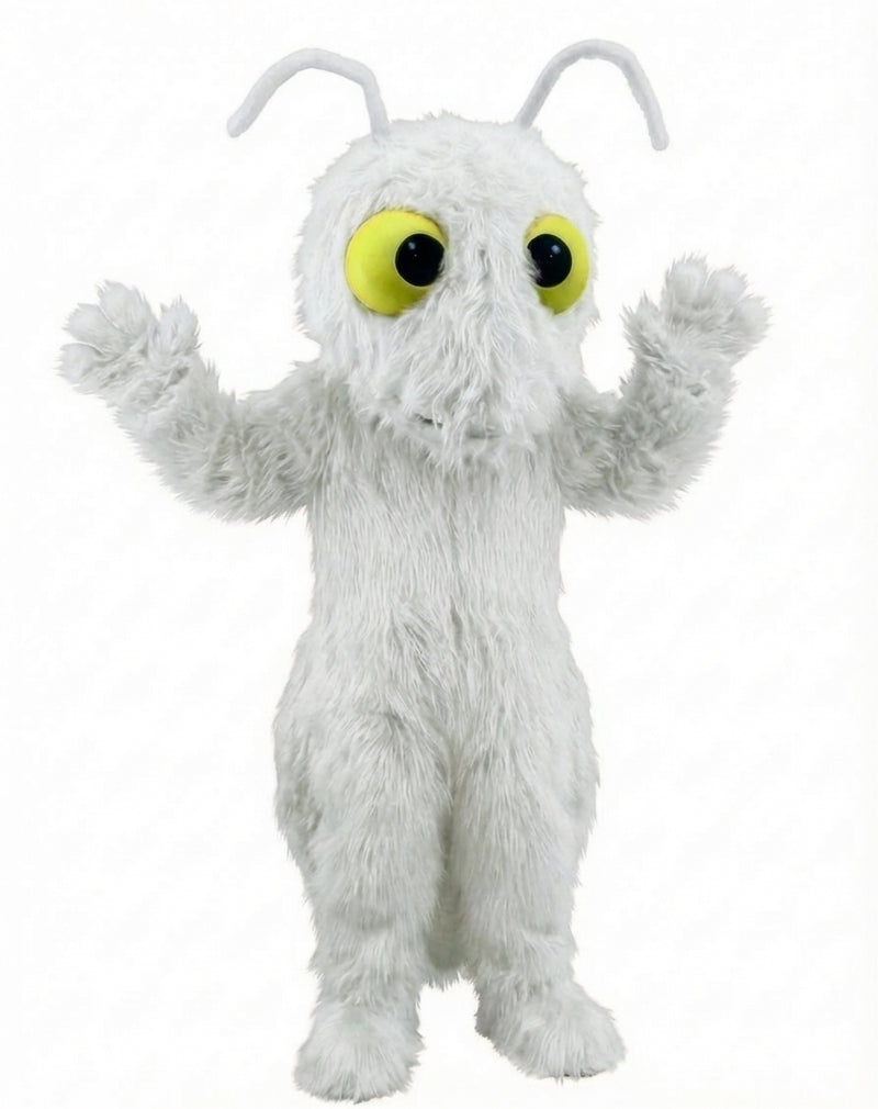 Red Fire Ant Mascot (Thermolite) - Long fur / White mascot costume
