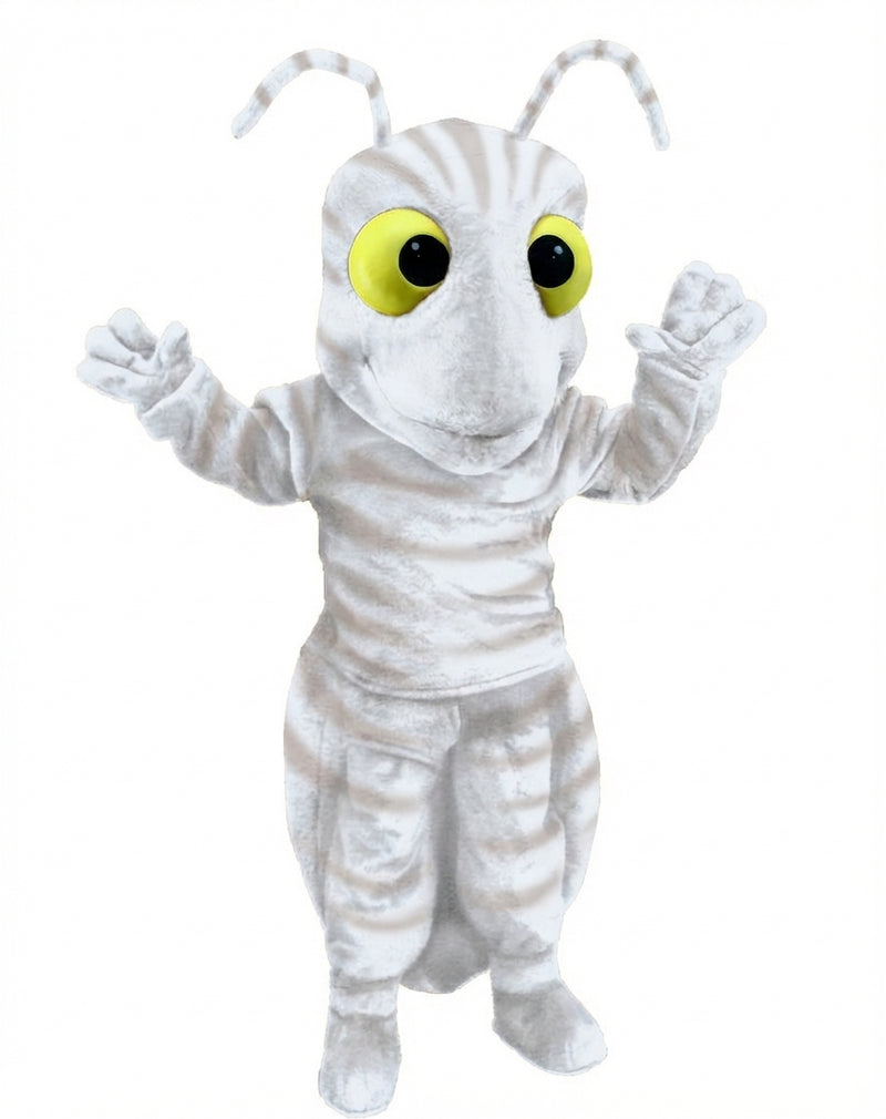 Red Fire Ant Mascot (Thermolite) - Short fur / Albino Tiger mascot costume