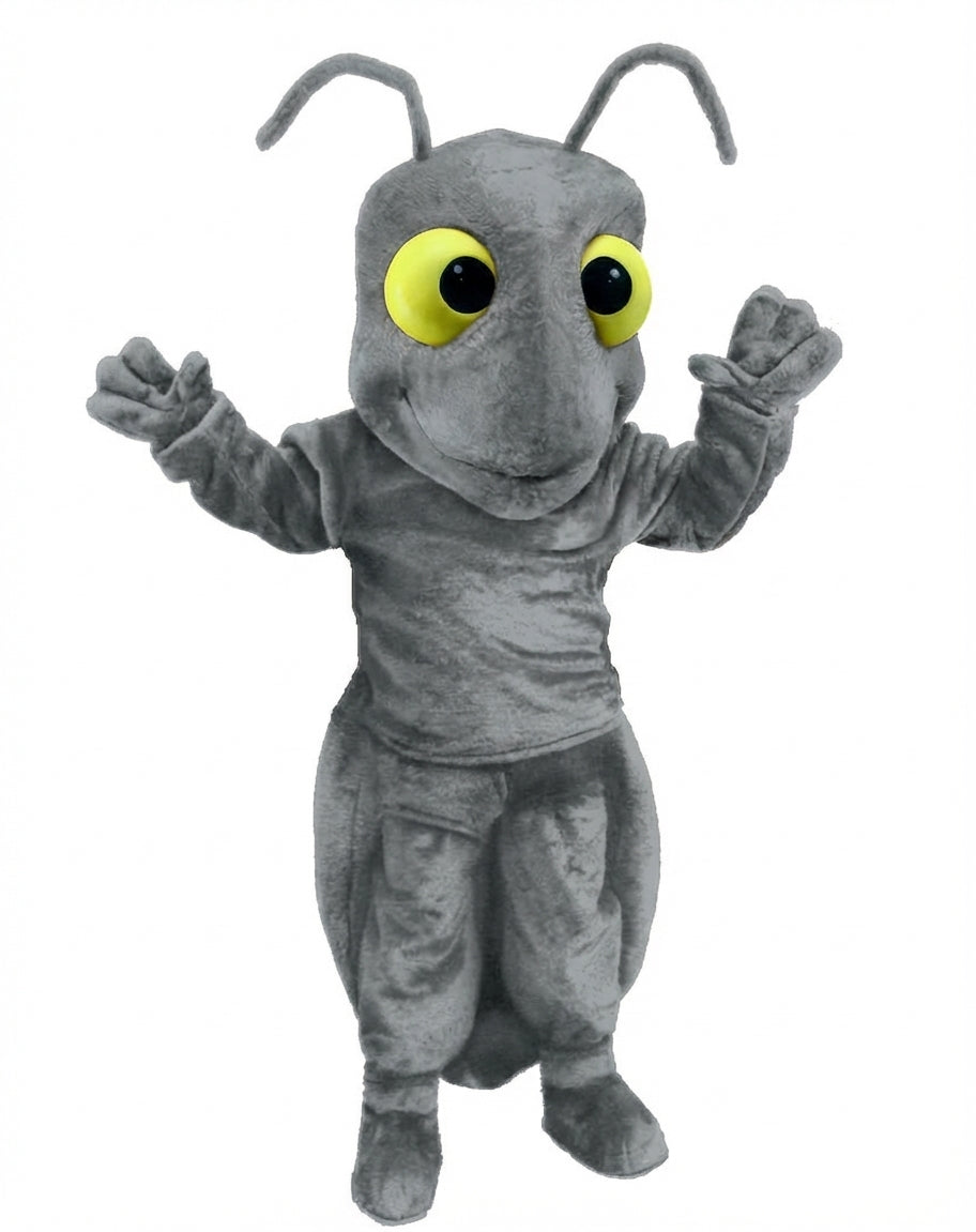Red Fire Ant Mascot (Thermolite) - Short fur / Grey mascot costume