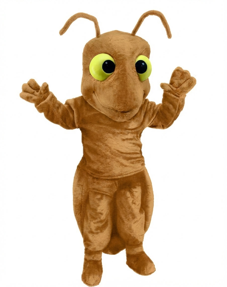 Red Fire Ant Mascot (Thermolite) - Short fur / Light Brown mascot costume