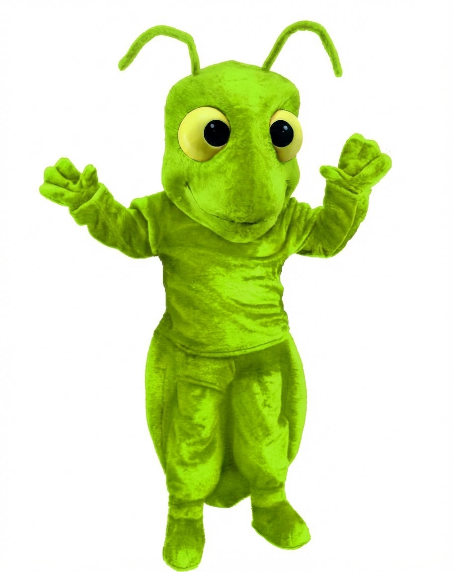 Red Fire Ant Mascot (Thermolite) - Short fur / Lime mascot costume