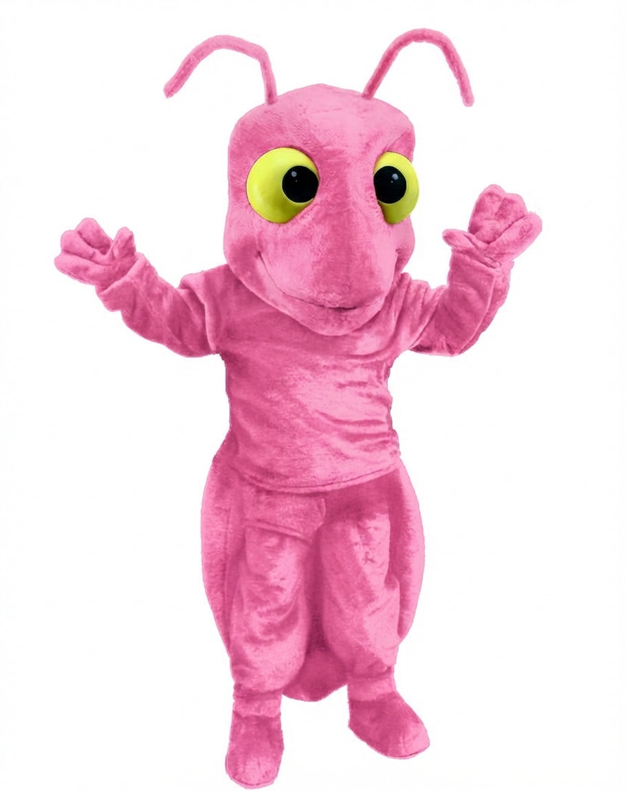 Red Fire Ant Mascot (Thermolite) - Short fur / Pink mascot costume