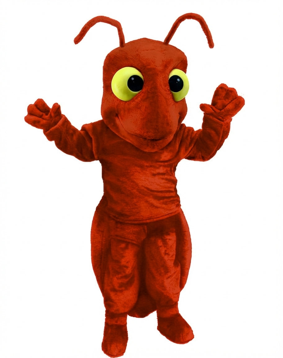 Red Fire Ant Mascot (Thermolite) - Short fur / Rust mascot costume