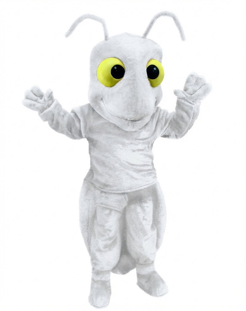 Red Fire Ant Mascot (Thermolite) - Short fur / White mascot costume
