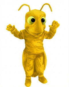 Red Fire Ant Mascot (Thermolite) - Short fur / Yellow mascot costume