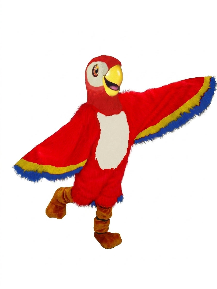 Red Macaw Mascot Costume - professional mascot costume from The Mascot Store
