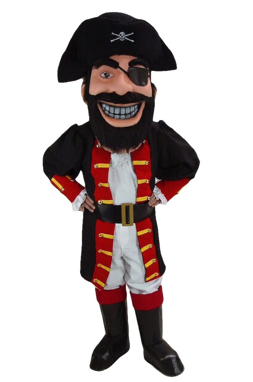 Redbeard Pirate Mascot Costume - professional mascot costume from The Mascot Store