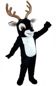 Reindeer Mascot (Thermolite) - Short fur / Black mascot costume