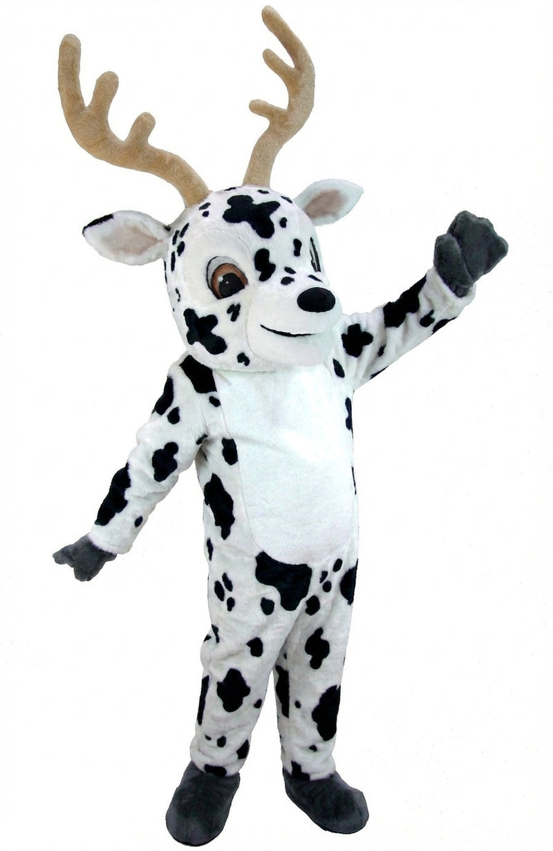 Reindeer Mascot (Thermolite) - Short fur / Dalmatian mascot costume