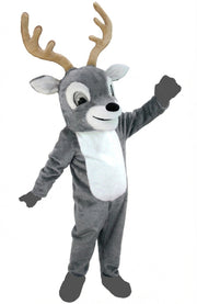 Reindeer Mascot (Thermolite) - Short fur / Grey mascot costume