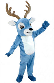 Reindeer Mascot (Thermolite) - Short fur / Light blue mascot costume