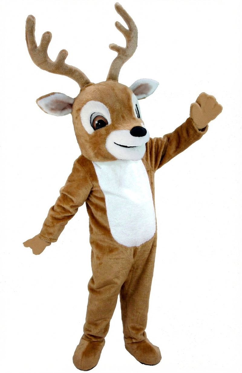 Reindeer Mascot (Thermolite) - Short fur / Light Brown mascot costume