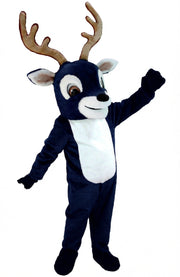 Reindeer Mascot (Thermolite) - Short fur / Navy Blue mascot costume