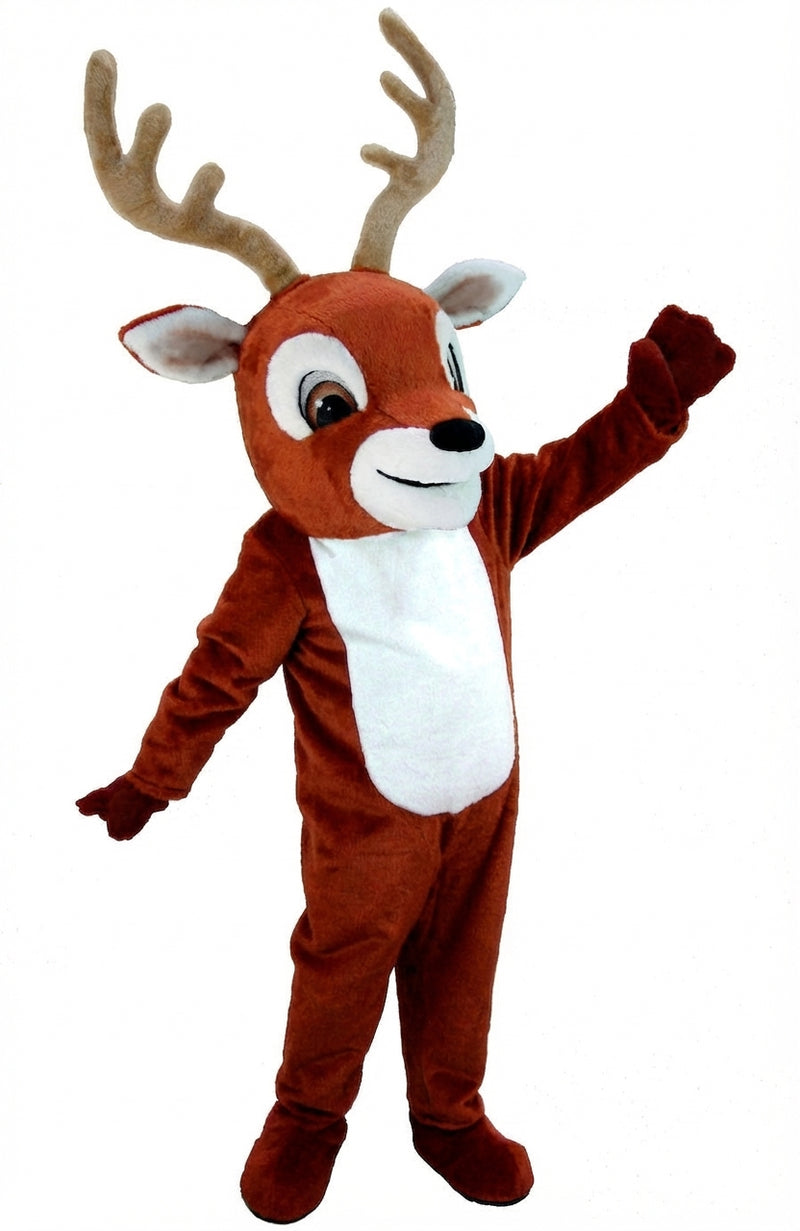 Reindeer Mascot (Thermolite) - Short fur / Rust mascot costume