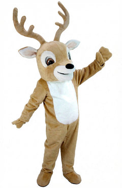 Reindeer Mascot (Thermolite) - Short fur / Tan mascot costume