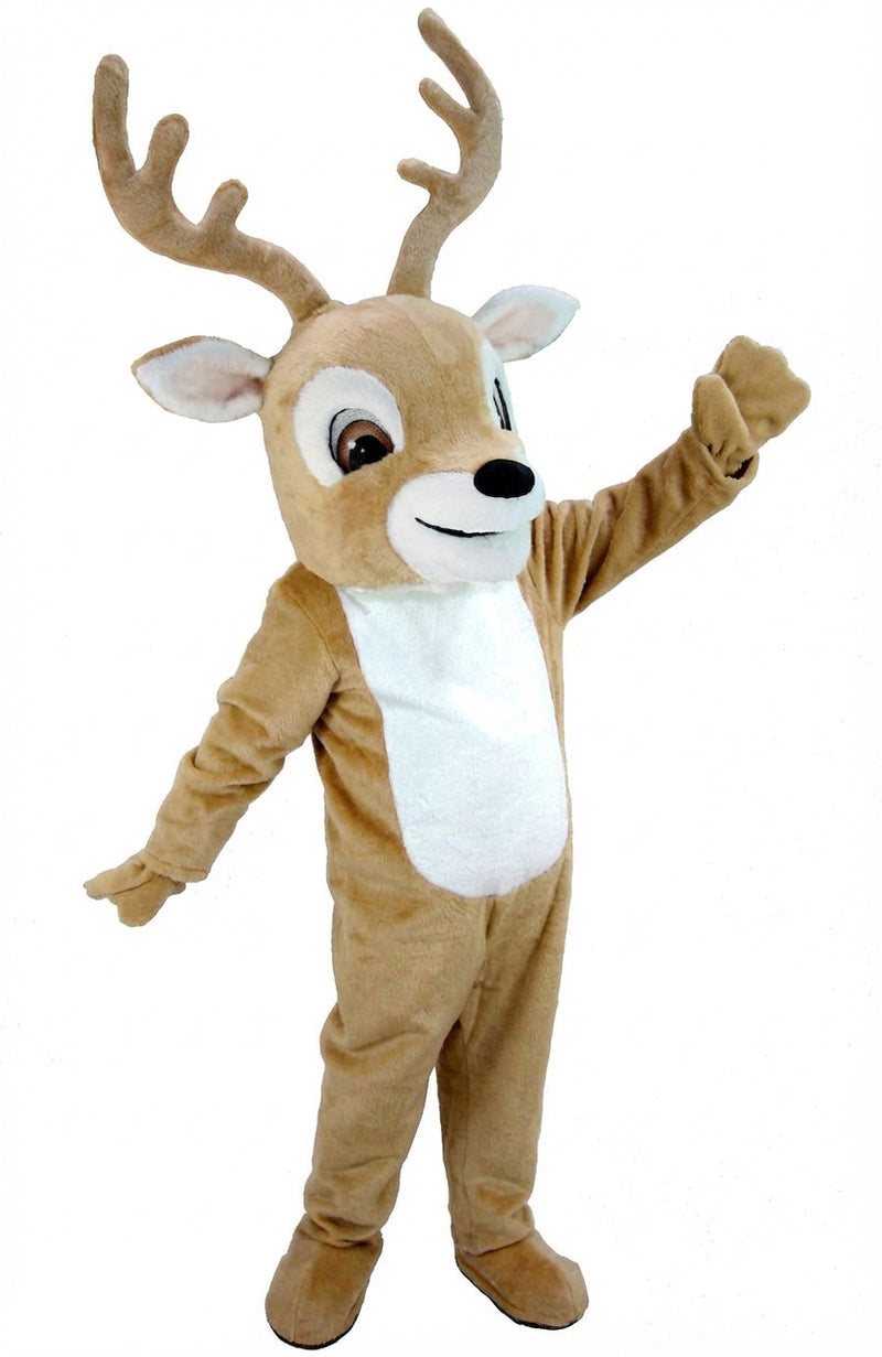 Reindeer Mascot (Thermolite) - Short fur / Tan mascot costume