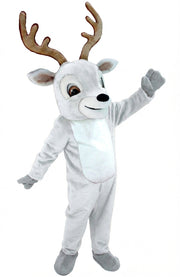 Reindeer Mascot (Thermolite) - Short fur / White mascot costume