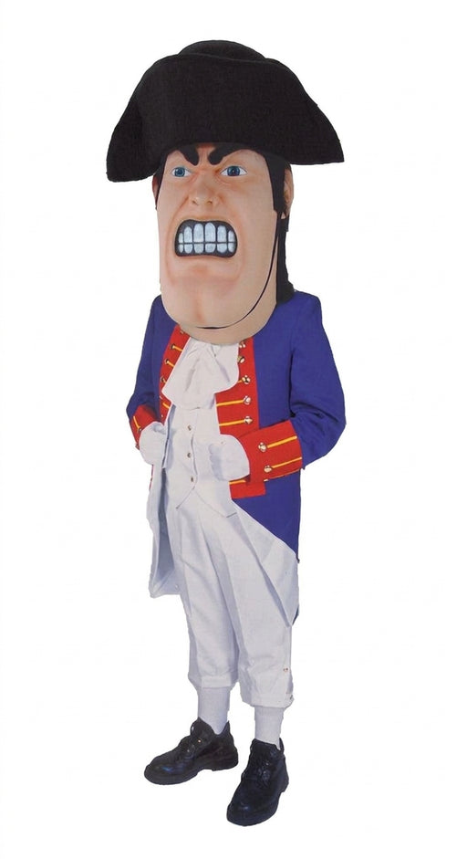 Revolutionary Mascot Soldier Costume - professional mascot costume from The Mascot Store
